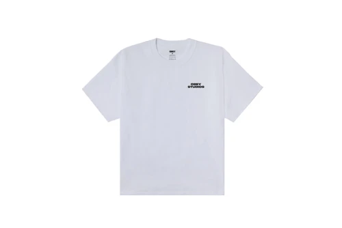Obey Sky Face Heavyweight T-Shirt Ανδρικό (168024320 WHITE)