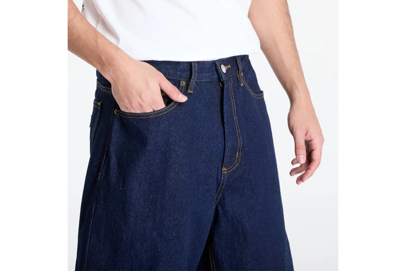 Obey Classic Ανδρική Βερμούδα Τζιν Ίντιγκο