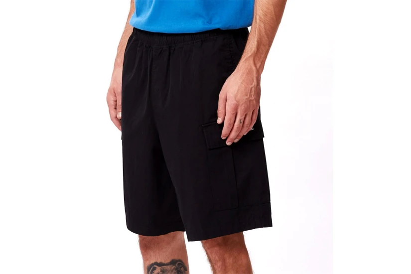 Obey Easy Ripstop Βερμούδα Cargo Ανδρική (172120077 BLACK)