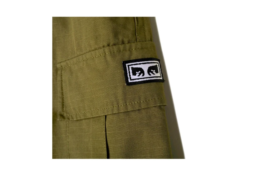 Obey Easy Ripstop Βερμούδα Cargo Ανδρική (172120077 FIELD GREEN)