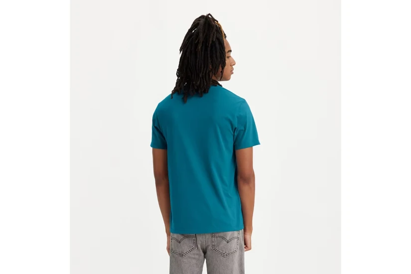 Levi's Graphic Crewneck Tee Ανδρικό Κοντομάνικο T-Shirt Πετρόλ
