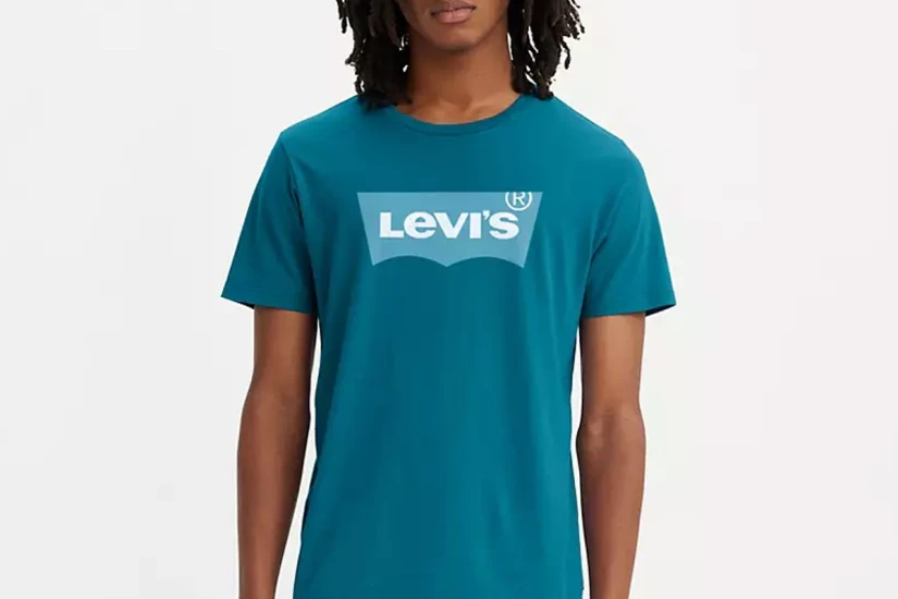 Levi's Graphic Crewneck Tee Ανδρικό Κοντομάνικο T-Shirt Πετρόλ