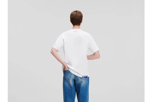 Karl Lagerfeld Monogram Regular Sslv T-Shirt Γυναικείο (236J1707 J109)