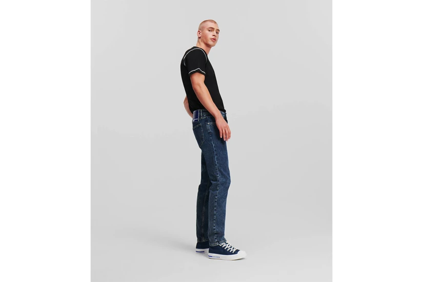 Karl Lagerfeld Slim Denim Ανδρικό Τζιν Παντελόνι Μπλε