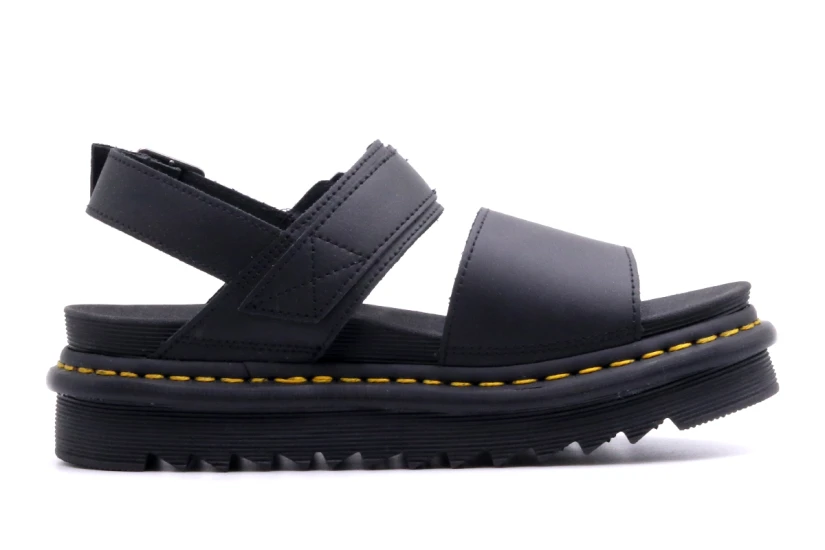 Dr. Martens Voss Γυναικεία Σανδάλια Μαύρα
