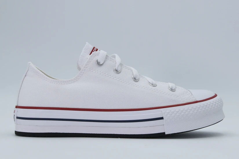 Converse Chuck Taylor All Star Eva Lift Platform Canvas Sneakers Λευκά