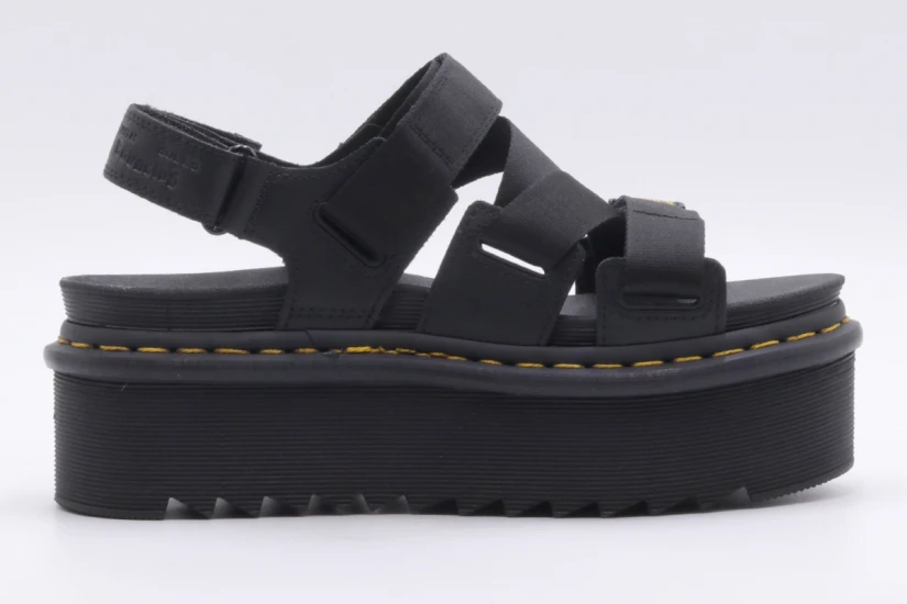 Dr. Martens Kimber II Γυναικεία Σανδάλια Μαύρα