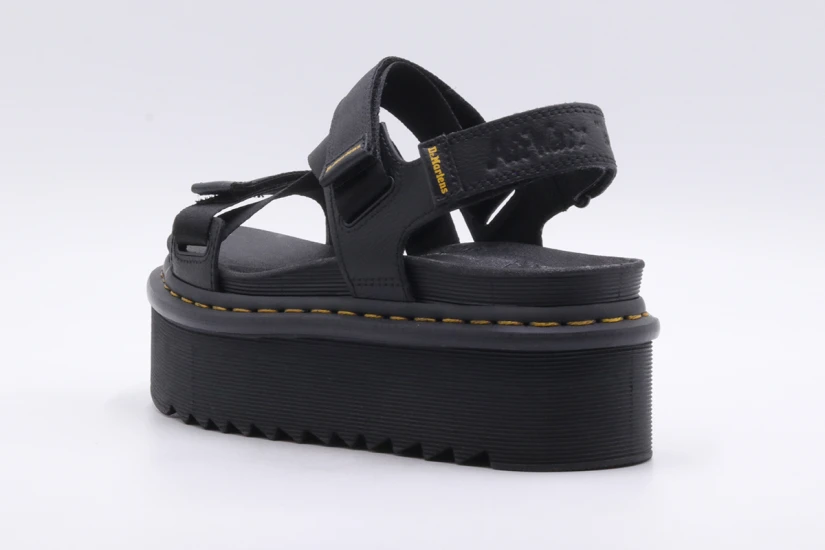 Dr. Martens Kimber II Γυναικεία Σανδάλια Μαύρα