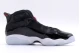 Jordan 6 Rings Παιδικά Μπασκετικά Παπούτσια Μαύρα, Λευκά