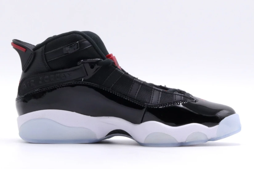 Jordan 6 Rings Παιδικά Μπασκετικά Παπούτσια Μαύρα, Λευκά