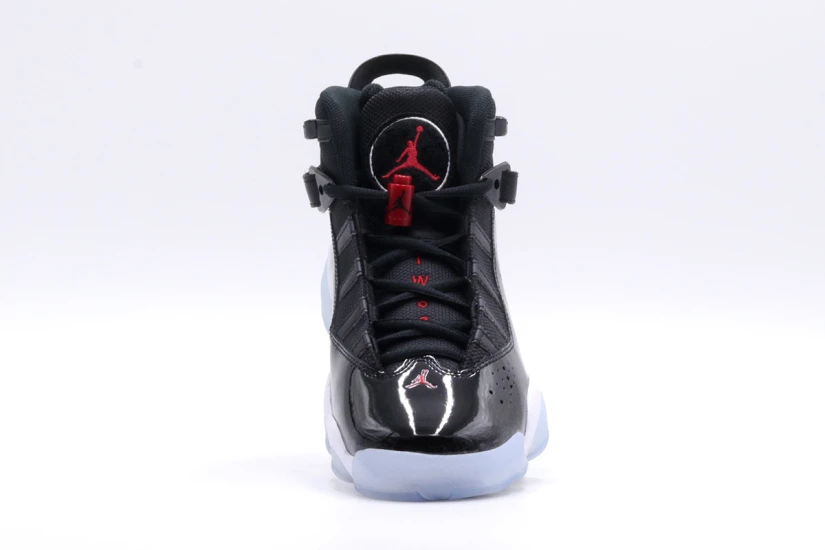Jordan 6 Rings Παιδικά Μπασκετικά Παπούτσια Μαύρα, Λευκά