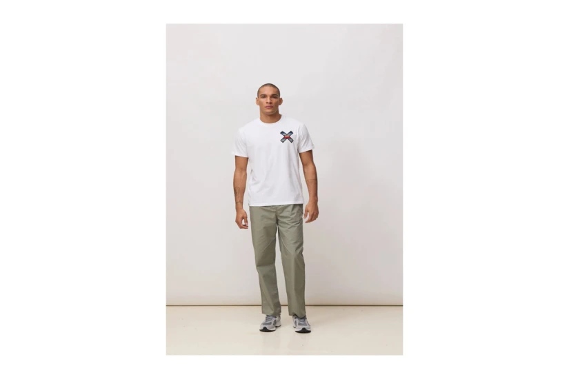 Blue Banana White Classic Ανδρικό Κοντομάνικο T-Shirt Λευκό