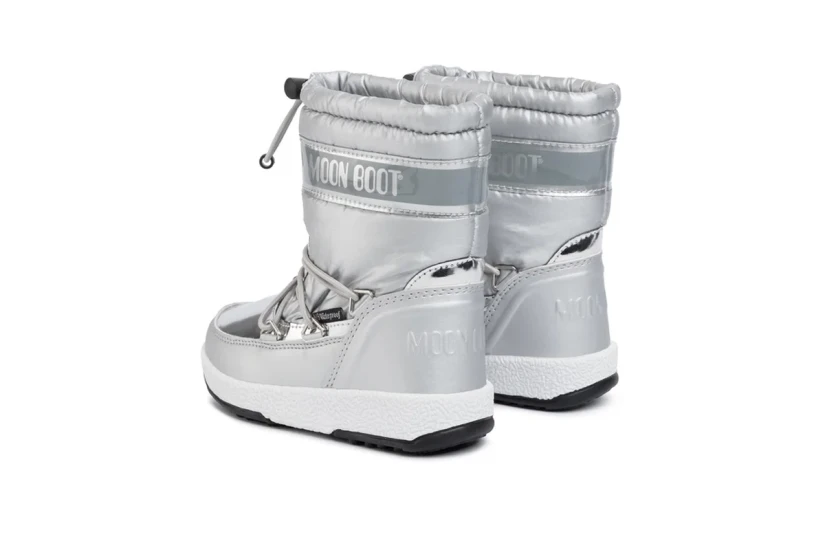 Moon Boot Γυναικείες Μπότες Χιονιού Ασημί