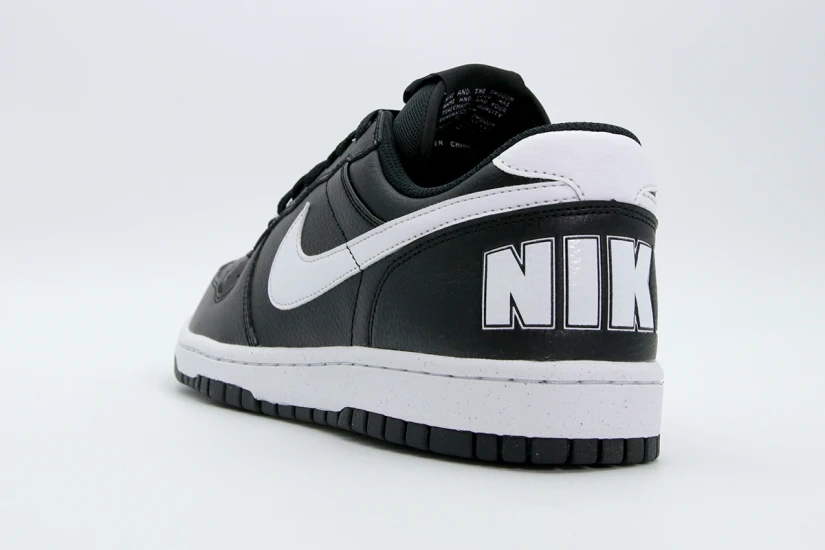 Nike Big Low Ανδρικά Sneakers Μαύρα, Λευκά