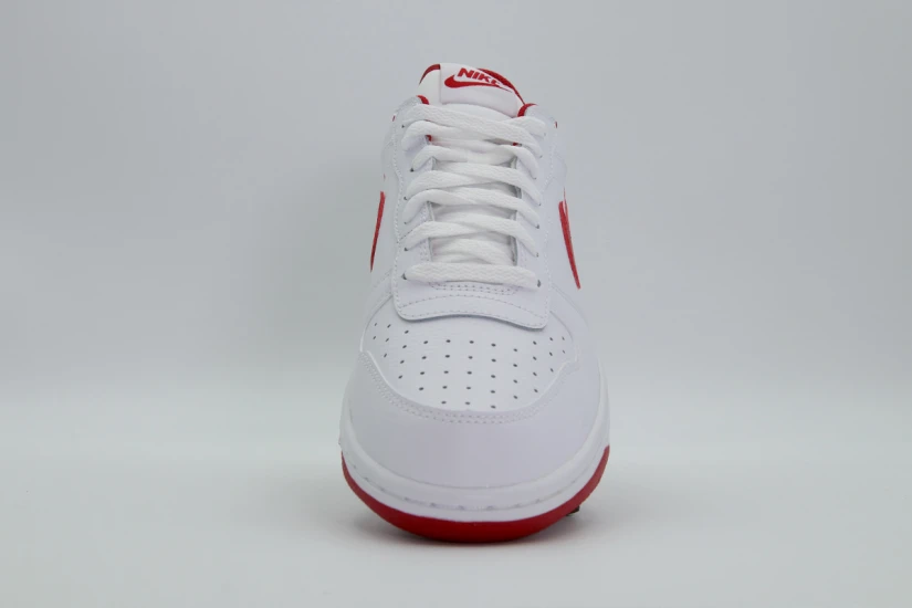 Nike Big Low Ανδρικά Sneakers Λευκά, Κόκκινα