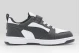 Puma Rebound V6 Low Παιδικά Sneakers Μαύρα, Λευκά