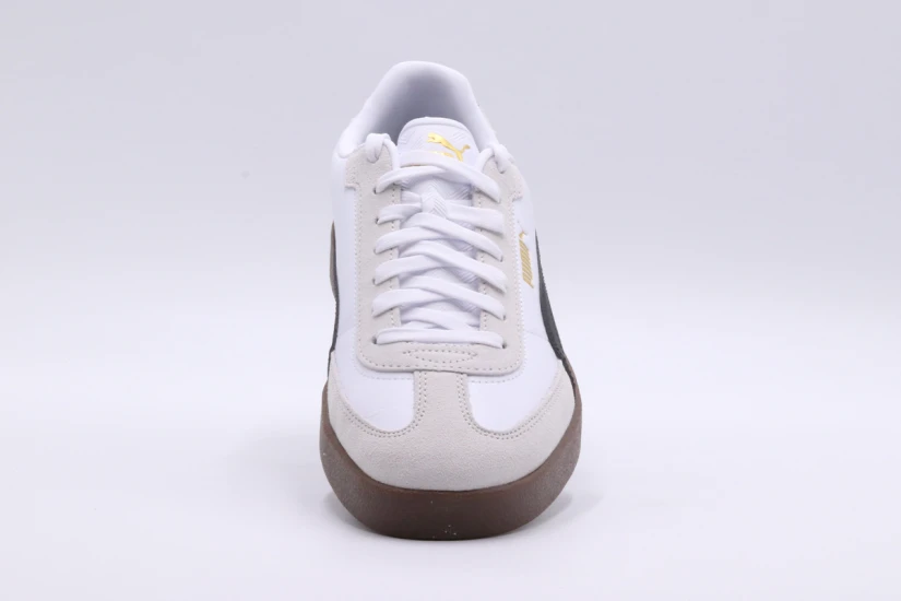Puma Club II Era Unisex Sneakers Λευκά, Μαύρα, Εκρού, Καφέ
