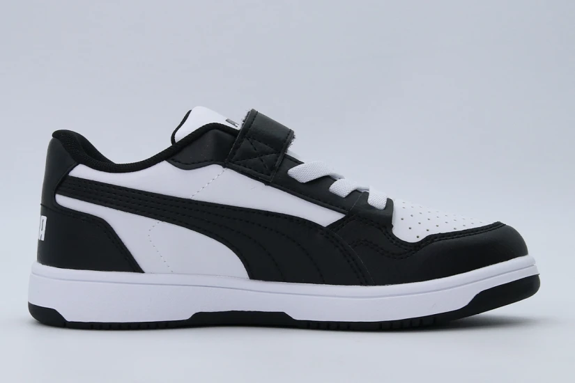 Puma Reb-L AC+ Παιδικά Sneakers Λευκά, Μαύρα