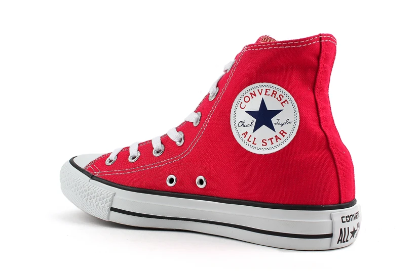 Converse Chuck Taylor All Star Παιδικά Sneakers Κόκκινα, Λευκά