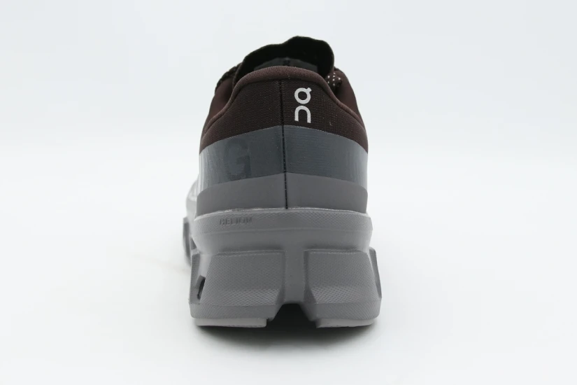 On Cloudmonster 1 Ανδρικά Sneakers Μπορντό, Γκρι Σκούρο, Λευκά