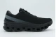 On Cloudmonster 1 Γυναικεία Sneakers Μαύρα, Ασημί