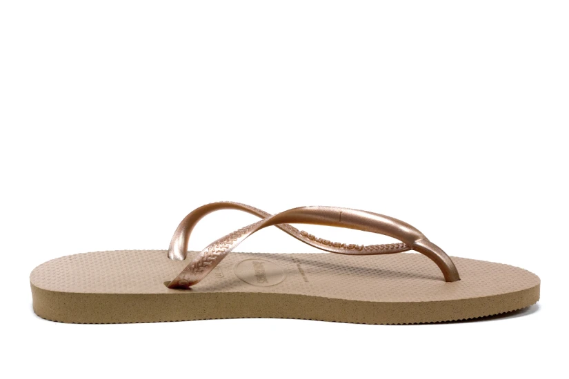 Havaianas Slim Σαγιονάρες Μπρονζέ