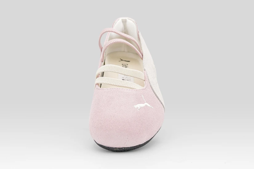 Puma Speedcat Ballet Suede Sneakers Ροζ, Λευκά