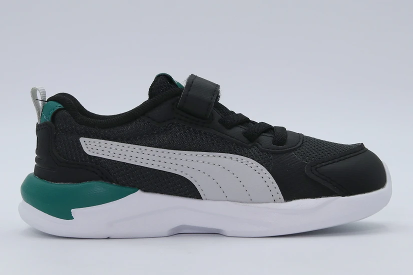 Puma X-Ray 3 Βρεφικά Sneakers Μαύρα, Πράσινα, Γκρι