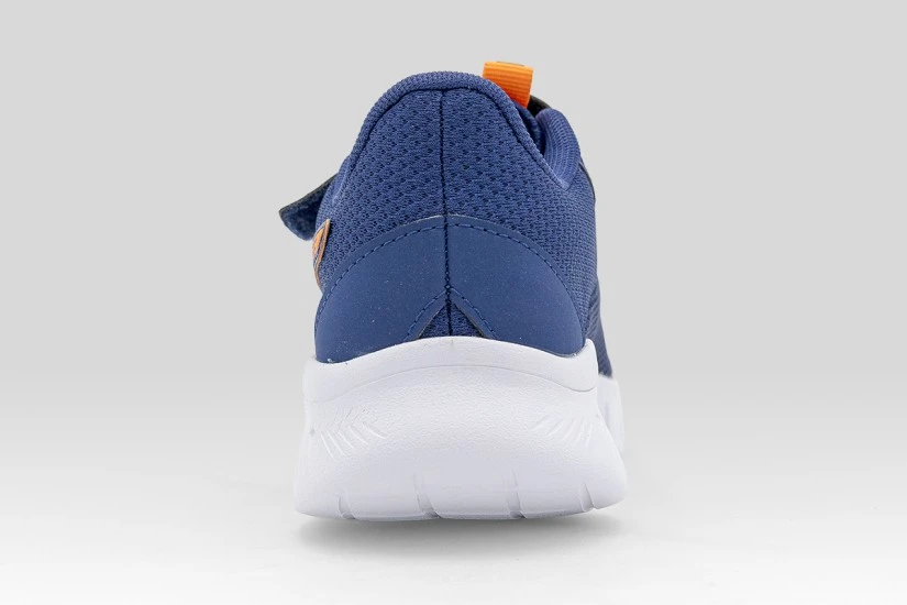 Puma Flexfocus Modern Παιδικά Sneakers Μπλε Σκούρο, Πορτοκαλί, Λευκά