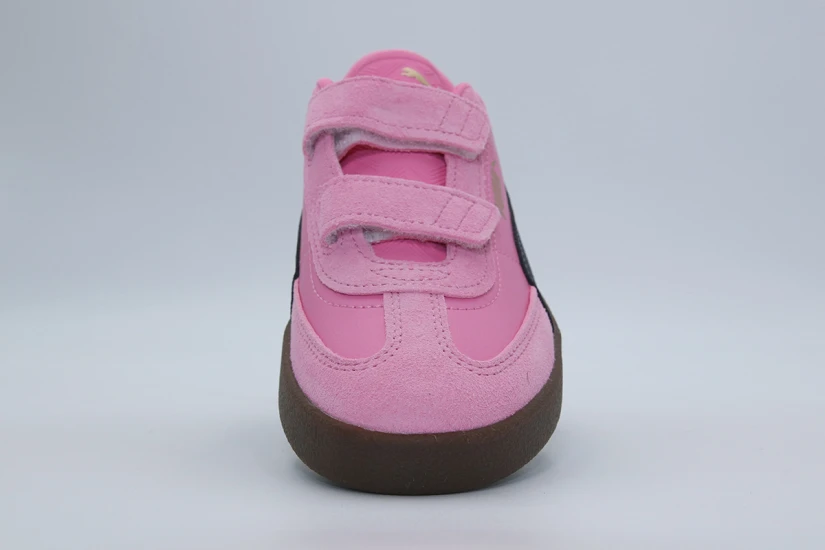 Puma Club II Era Παιδικά Sneakers Φούξια, Μαύρα, Καφέ