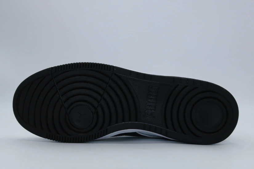 Puma RBD Break Low Ανδρικά Sneakers Λευκά, Μαύρα