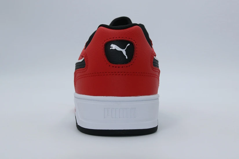 Puma RBD Break Low Ανδρικά Sneakers Λευκά, Κόκκινα, Μαύρα