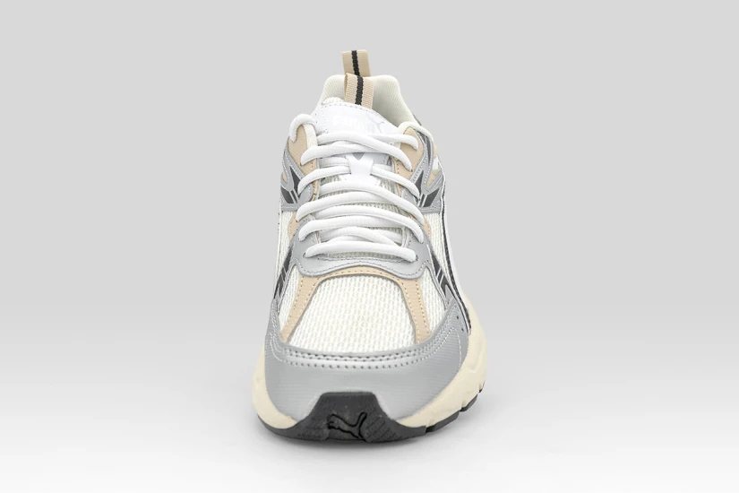 Puma Milenio Tech Sneakers Εκρού, Ασημί, Μαύρα, Λευκά
