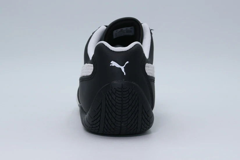 Puma Speedcat Leather Unisex Sneakers Μαύρα, Λευκά