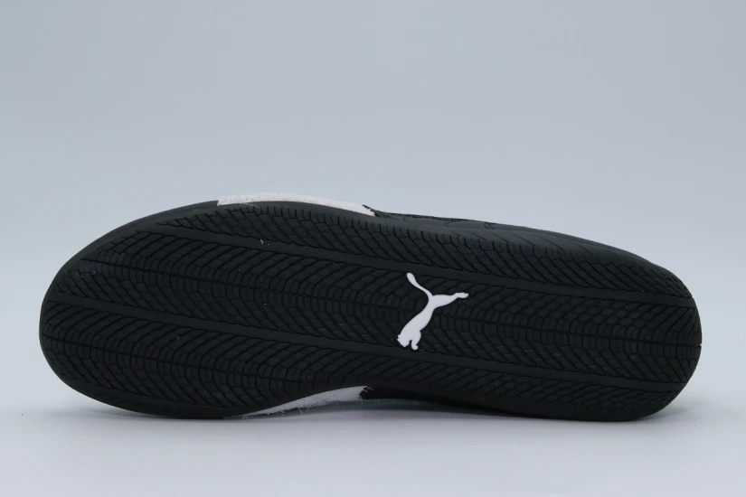 Puma Speedcat Leather Unisex Sneakers Μαύρα, Λευκά