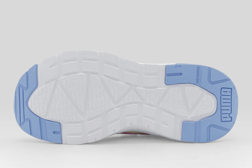 Puma Trinity 2 Παιδικά Sneakers Λιλά, Λευκά, Ροζ, Κίτρινα