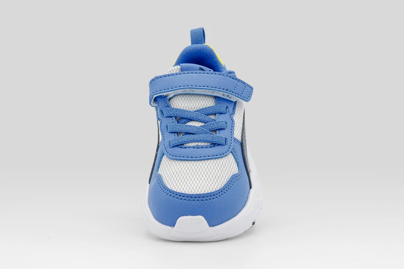 Puma Trinity 2 LT Βρεφικά Sneakers Μπλε, Λευκά, Μπλε Σκούρο, Κίτρινα