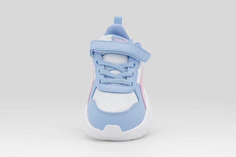Puma Trinity 2 LT Βρεφικά Sneakers Λιλά, Λευκά, Ροζ, Κίτρινα