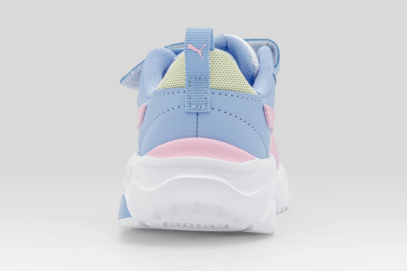 Puma Trinity 2 LT Βρεφικά Sneakers Λιλά, Λευκά, Ροζ, Κίτρινα