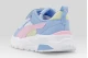 Puma Trinity 2 LT Βρεφικά Sneakers Λιλά, Λευκά, Ροζ, Κίτρινα
