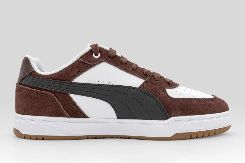 Puma Caven III OG Ανδρικά Sneakers Καφέ, Μαύρα, Λευκά