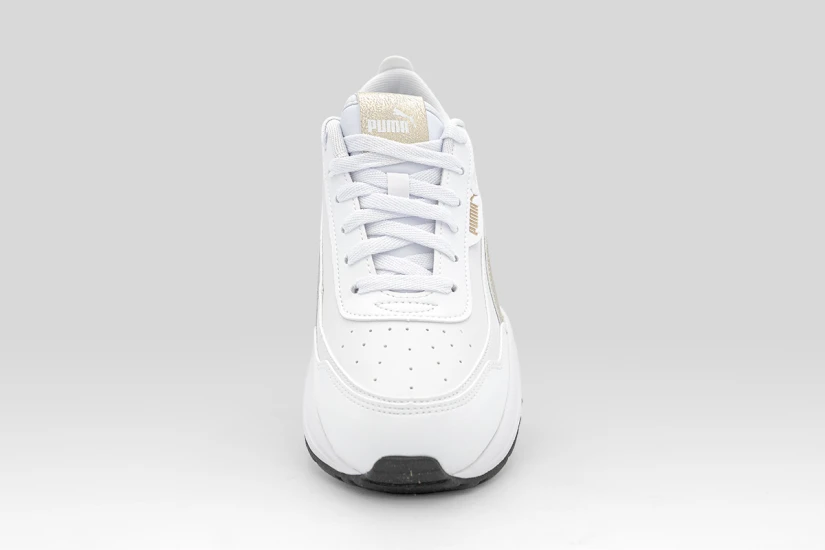Puma Cilia Mode Metallic Whisper Sneakers Λευκά, Μαύρα, Ασημί