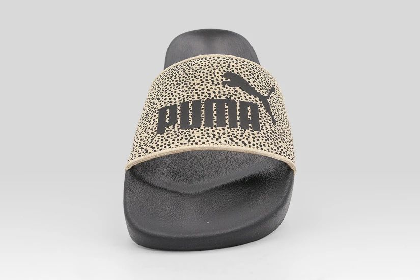 Puma Leadcat 2.0 Topcat Γυναικείες Παντόφλες Μπεζ, Μαύρες