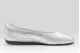 Puma Catch Metallic Whisper Γυναικείες Μπαλαρίνες Ασημί