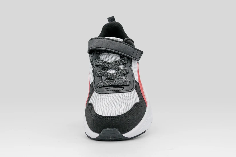Puma Trinity 2 LT Mid 90S Παιδικά Sneakers Μαύρα, Λευκά, Κόκκινα