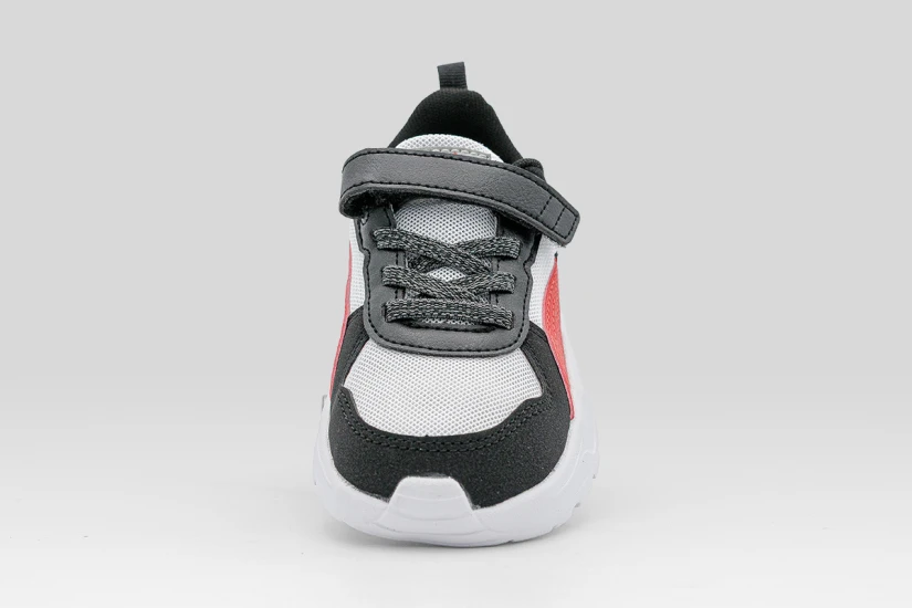 Puma Trinity 2 LT Mid 90S Βρεφικά Sneakers Μαύρα, Λευκά, Κόκκινα