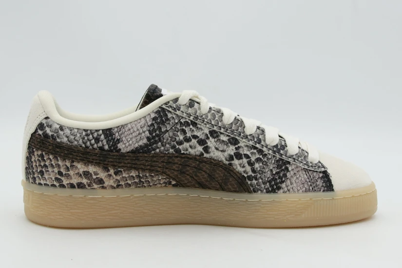 Puma Suede Snake Print Sneakers (408329 01)