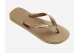 Havaianas Brasil Logo Unisex Σαγιονάρες Καφέ