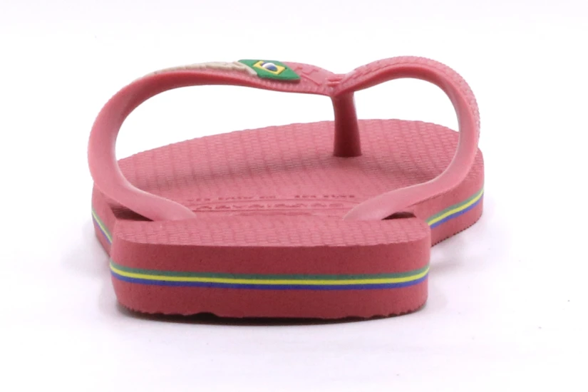 Havaianas Brasil Logo Unisex Σαγιονάρες Σάπιο Μήλο