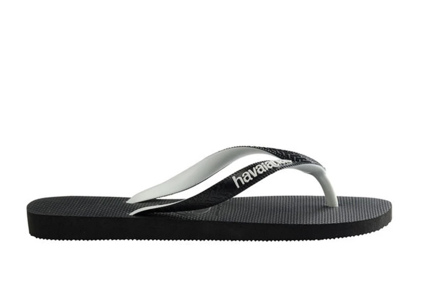 Havaianas Top Mix Unisex Σαγιονάρες Μαύρες, Λευκές